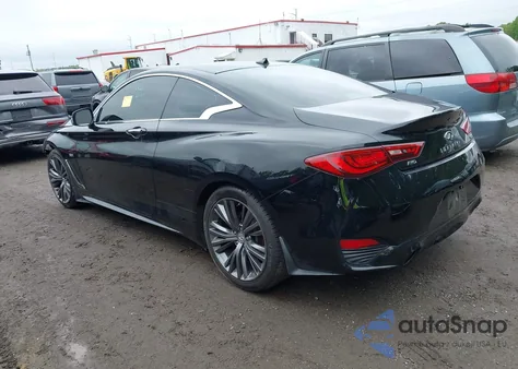 2018 Infiniti Q60 3.0T Luxe from USA, damaged, VIN JN1EV7EL2JM391832